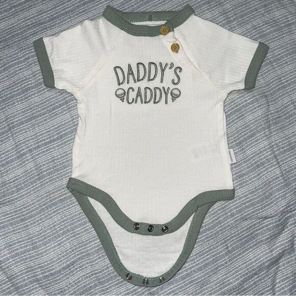Tahari Baby Daddy’s Caddy Onesie 0-3M - Picture 5 of 11